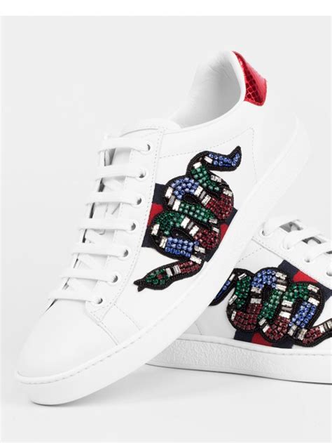 gucci snake sneakers price in india|gucci embroidered snake sneakers.